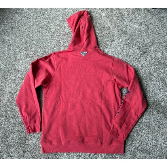 Columbia PFG Women's Sweatshirt Hoodie Pink Coral sz M - Picture 4 of 5